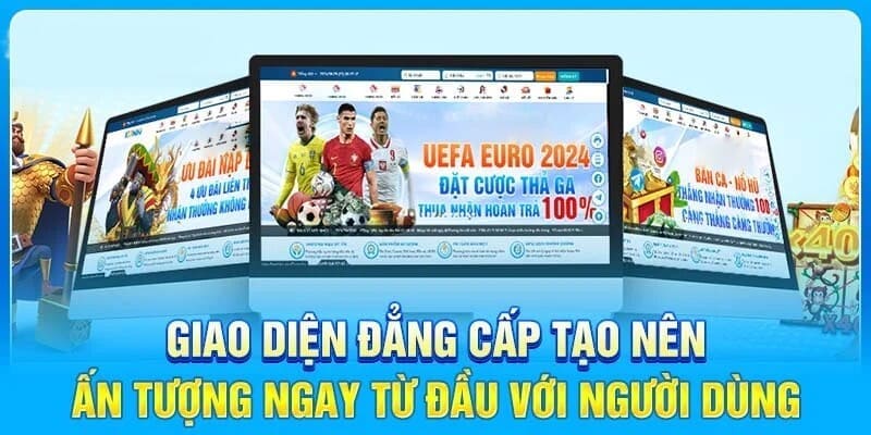 Hệ thống nổi bật với giao diện độc đáo tạo ấn tượng cho người dùng 