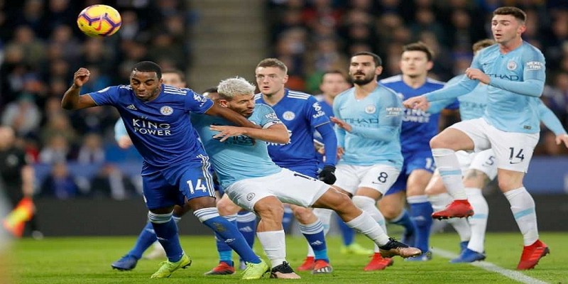 Ví dụ về cuộc đọ sức của Leicester City và Manchester City